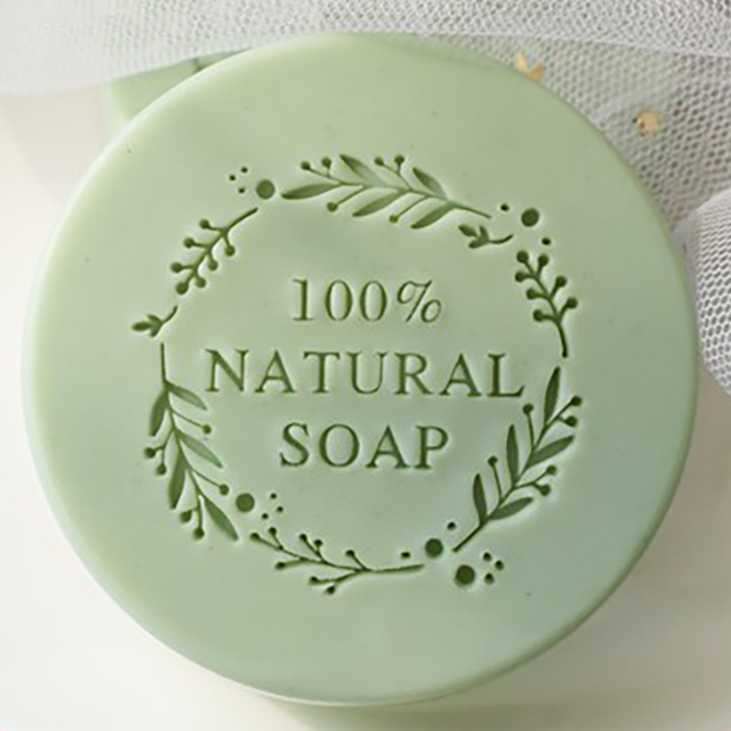 Soap Making Equipment For Beginners - 100% 천연 비누 글자 꽃 라운드