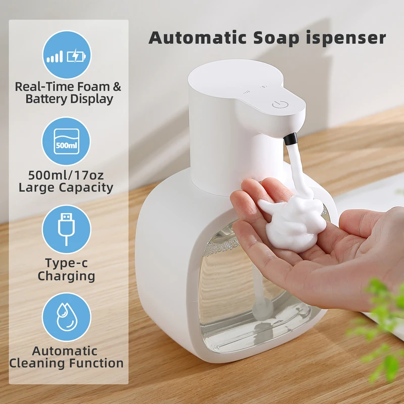 Soap Making Chemical - 새로운 벽걸이형 자동 비누 디스펜서 폼