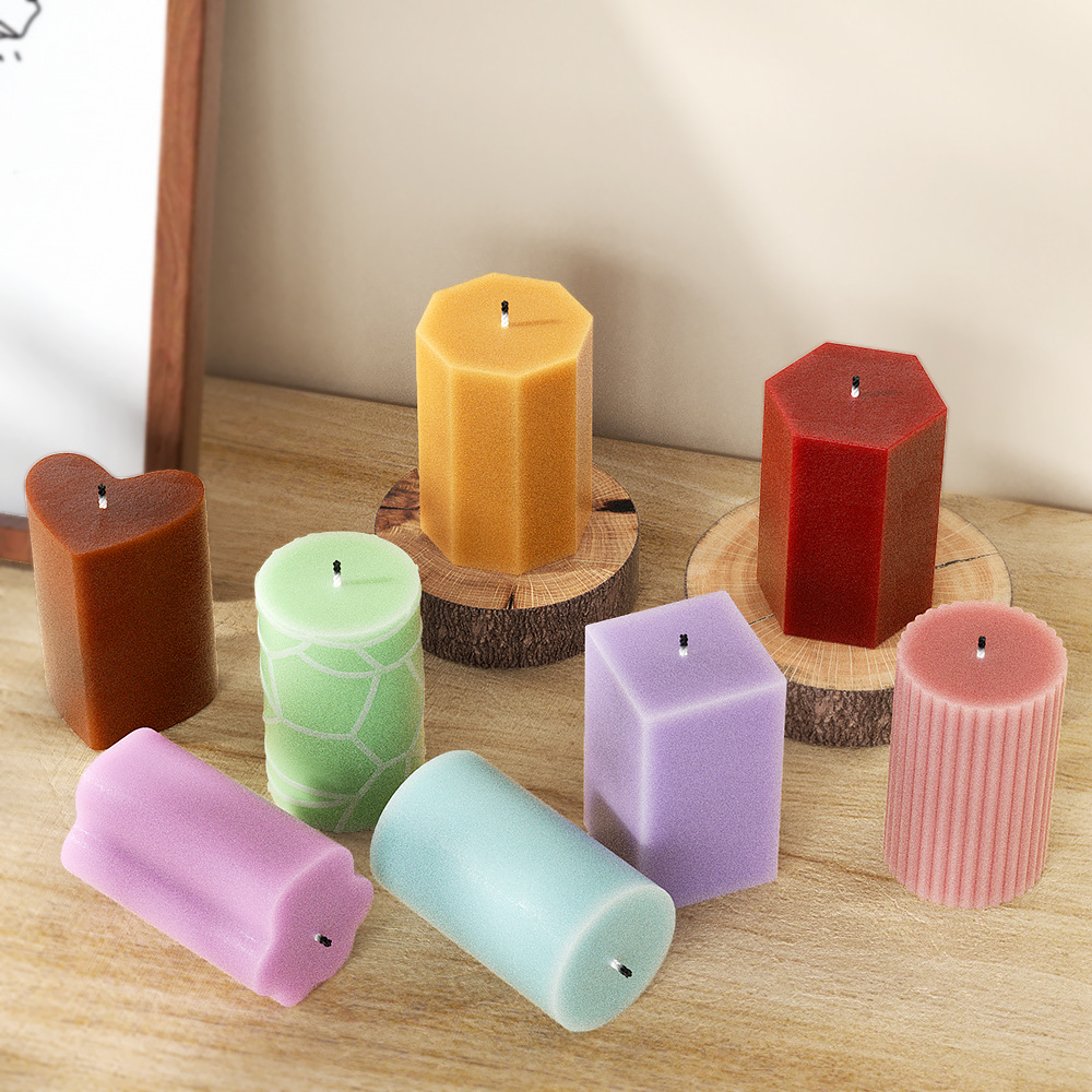 Soap Making Equipment For Beginners - 기하학 열 실리콘 몰드 양초 균열