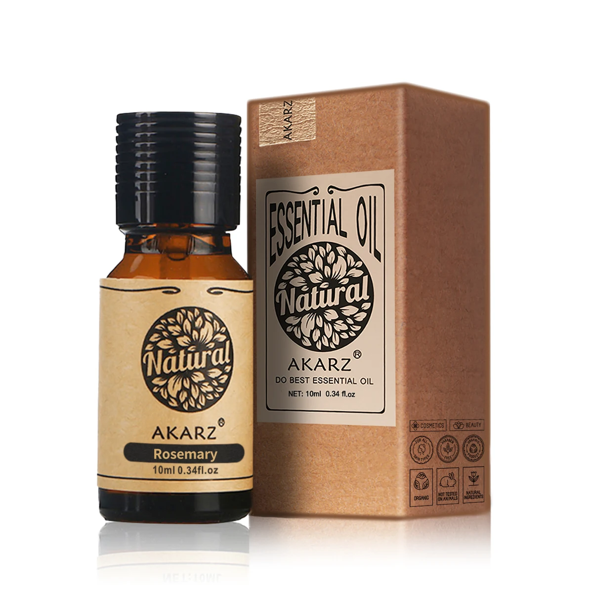 Soap Making Chemical - AKARZ 천연 로즈마리 에센셜 오일, 바디