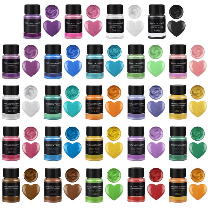 진주 빛 분말 에폭시 수지 안료 필러 캔들 염료 착색제 - Soap Making Dye 리뷰 및 가격