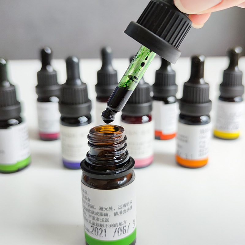 10ml 액상 캔들 염료 고농축 색소 DIY 콜러링 ( - Soap Making Dye 리뷰 및 가격