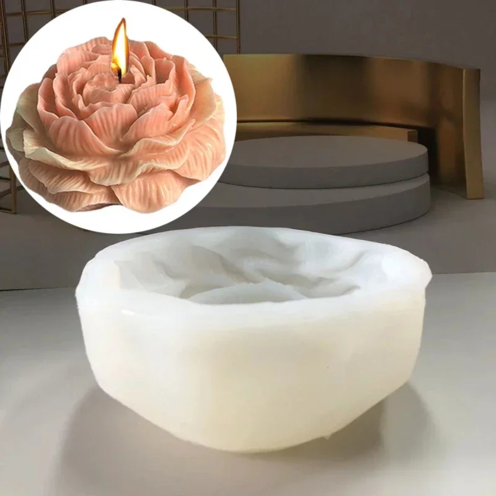최고급 특대형 3D 꽃 양초 실리콘 몰드 DIY 작약  - Quality Soap Making Kit 리뷰 및 가격