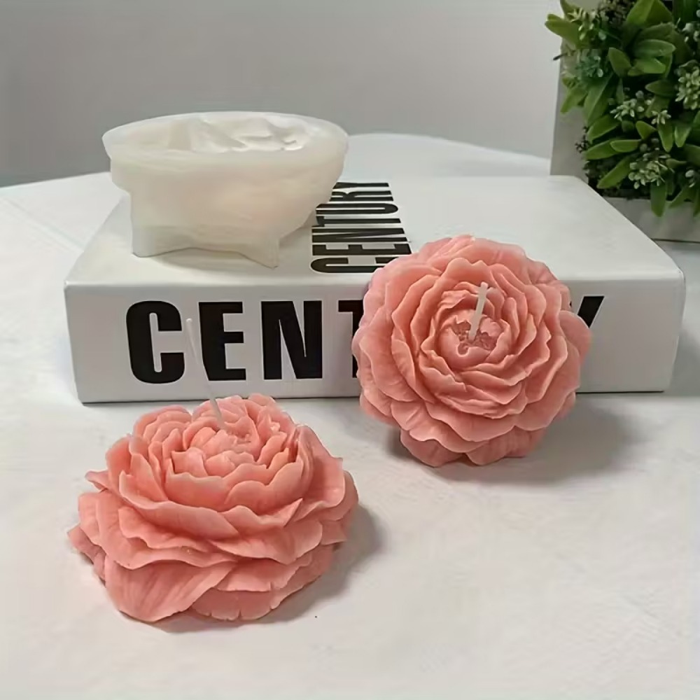 최고급 특대형 3D 꽃 양초 실리콘 몰드 DIY 작약  - Quality Soap Making Kit 리뷰 및 가격