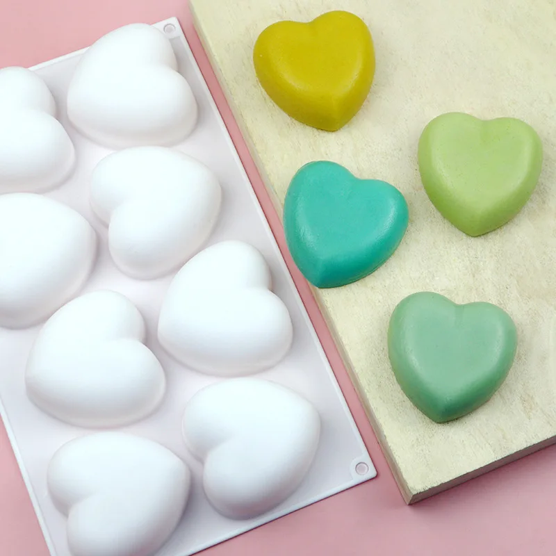 사랑 심장 실리콘 비누 금형 수제 양초 만들기 키트 D - Soap Making Equipment For Beginners 리뷰 및 가격