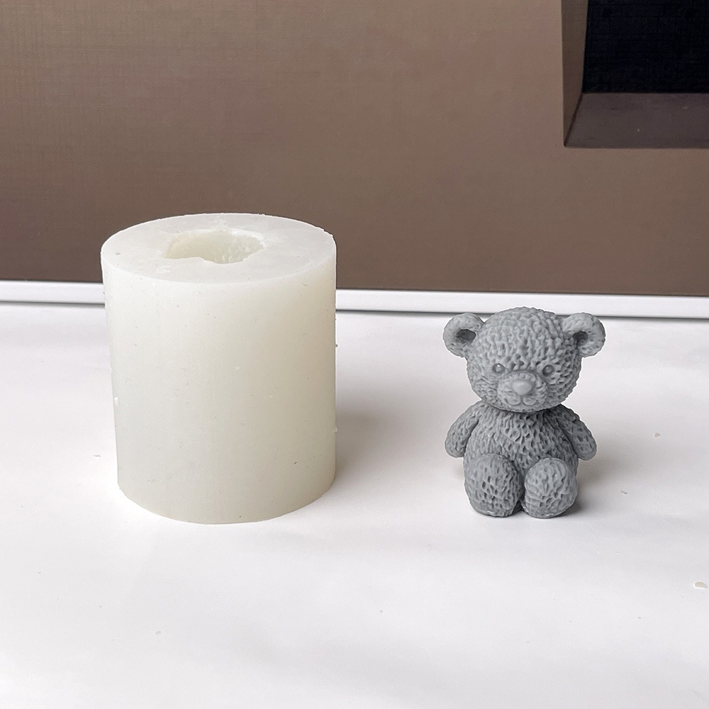 3D 귀여운 곰 양초 금형 만들기 미니 테디 베어 향기 - Soap Making Chemical 리뷰 및 가격
