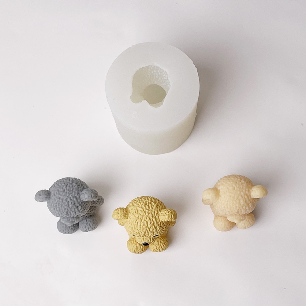 3D 귀여운 곰 양초 금형 만들기 미니 테디 베어 향기 - Soap Making Chemical 리뷰 및 가격