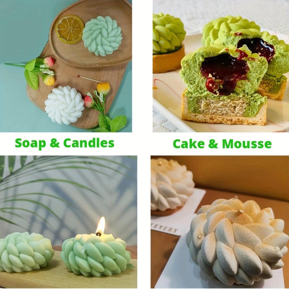 1 케이크 몰드 산타아나 플로럴 - 꽃 모양의 무스 몰 - Quality Soap Making Kit 리뷰 및 가격